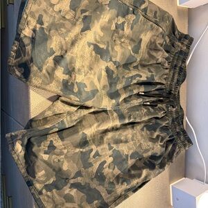 Zella Green Camo Athletic Short